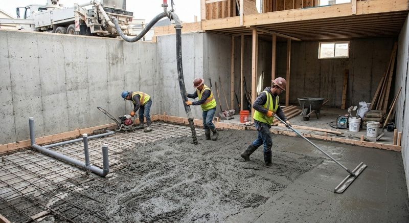 Basement Concrete Pouring in Charleston, SC