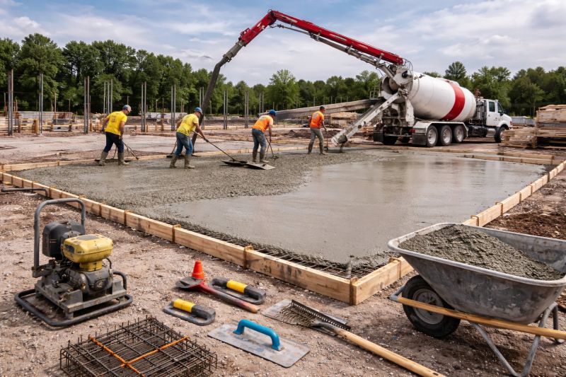 Commercial Slab Installation in San Jose, CA
