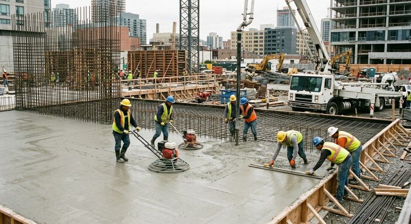 Commercial Slab Installation in Rockville, MD