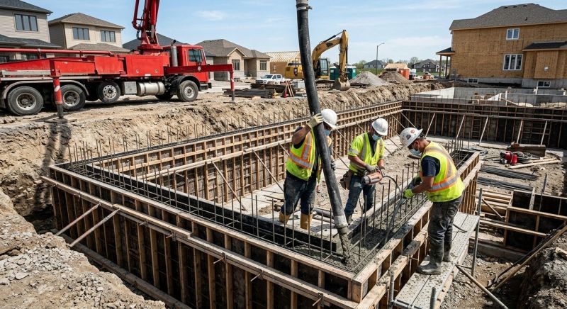 Concrete Basement Pouring in Fredericksburg, VA