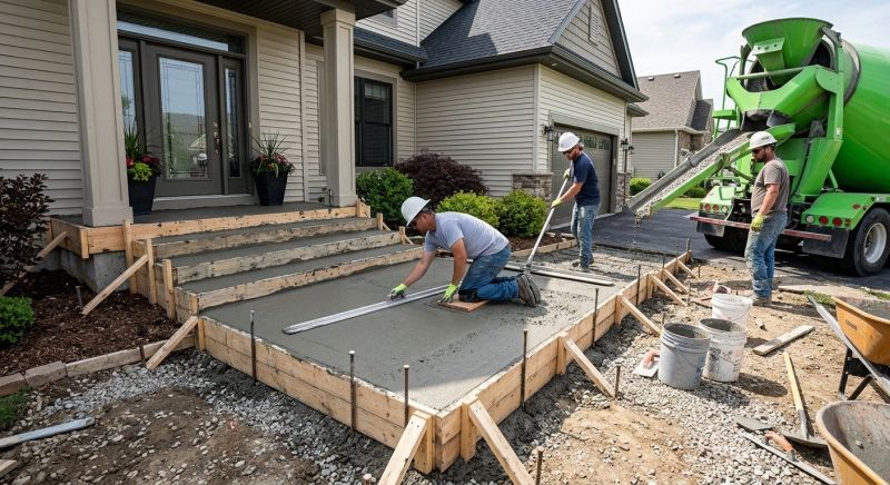 Concrete Ramp Installation in Salt Lake City, UT