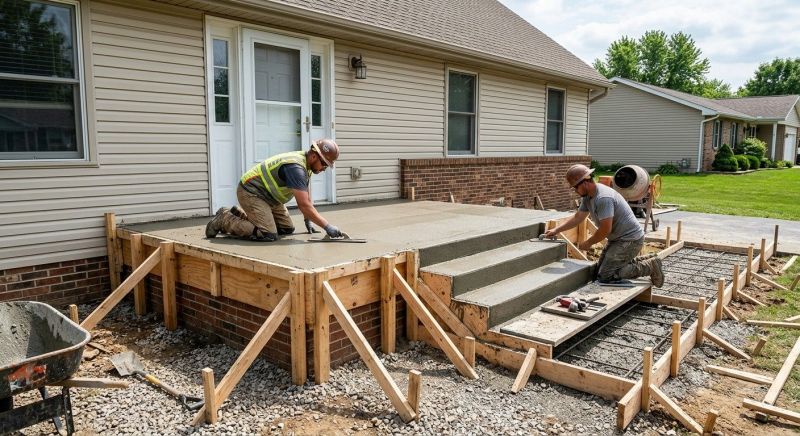 Concrete Ramp Installation in Sacramento, CA