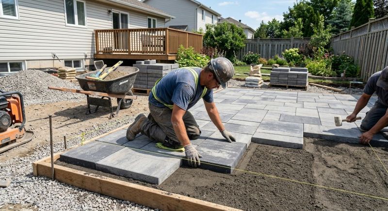 Pavers Landscaping in Boston, MA