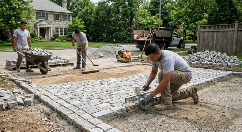 Porcelain Pavers Installation in Norwalk, CT