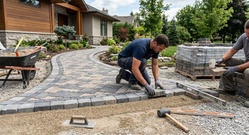 Porcelain Pavers Installation in Boston, MA