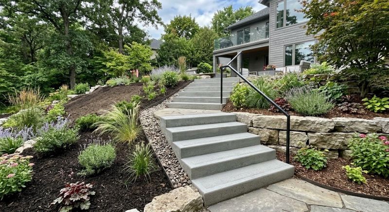 Poured Steps Installation in Fort Collins, CO