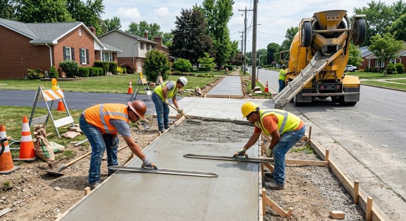 Sidewalk Pouring in Fort Collins, CO